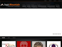 Tablet Screenshot of logicmountain.com